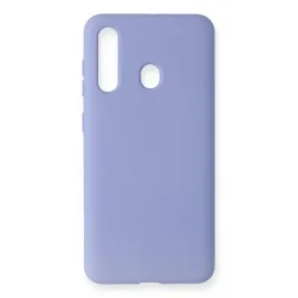 Newface Samsung Galaxy M40 Kılıf Nano Içi Kadife Silikon - Lila