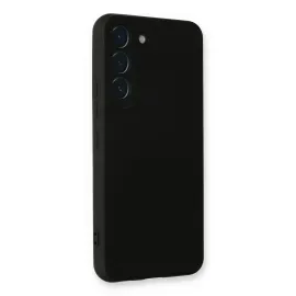 Newface Samsung Galaxy S23 Plus Kılıf Nano Içi Kadife Silikon - Siyah