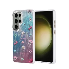 Newface Samsung Galaxy S25 Ultra Kılıf Blade Aynalı Desenli Kapak - Desen 4