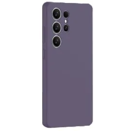 Newface Samsung Galaxy S25 Ultra Kılıf Nano Içi Kadife Silikon - Mor