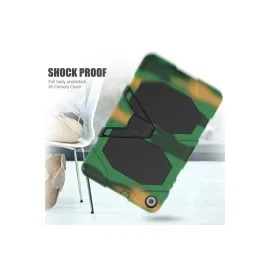 Newface Samsung Galaxy T510 Tab A 10.1 Kılıf Griffin Tablet Kapak - Kamuflaj