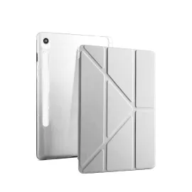 Newface Samsung Galaxy Tab S10 FE Plus 13.1 Kalemlikli Mars Tablet Kılıfı - Gri