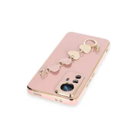 Newface Xiaomi Mi 12T Pro Kılıf Esila Silikon - Pudra