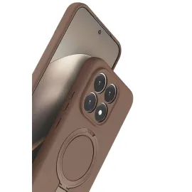 Newface Xiaomi Mi 15T Regal Magsafe Standlı Kapak - Çöl Titanyum