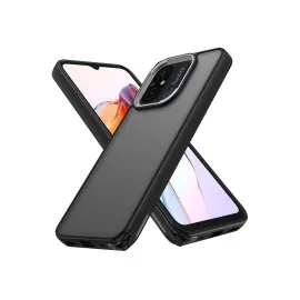 Newface Xiaomi Redmi 12C Kılıf Elegant Kapak - Siyah