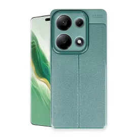Newface Xiaomi Redmi Note 13 Pro 4G Kılıf Auto Focus Kapak - Koyu Yeşil
