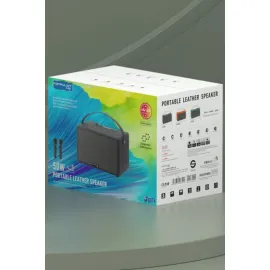 Konfulon F32 2x50W Sürücülü 2 Adet Mikrofonlu BT 5.2 Kablosuz Hoparlör - Yeşil