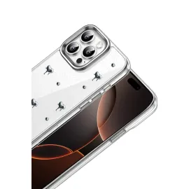 Newface Apple Iphone 16 Pro Max Fiyonk Desenli Kapak - Desen 1