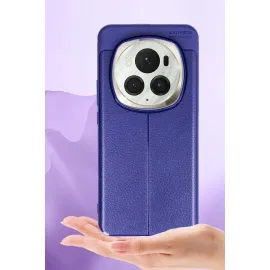 Newface Huawei Honor Magic 6 Pro Kılıf Auto Focus Kapak - Lacivert