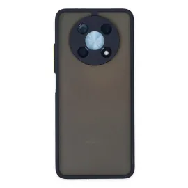 Newface Huawei Nova Y90 Kılıf Montreal Silikon Kapak - Lacivert