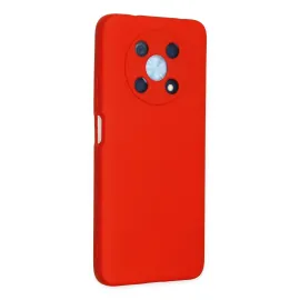 Newface Huawei Nova Y90 Kılıf Nano Içi Kadife Silikon - Kırmızı