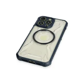 Newface Iphone 12 Pro Kılıf Prag Magneticsafe Kapak - Lacivert