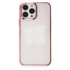Newface Iphone 13 Pro Kılıf Element Silikon - Pembe
