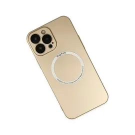 Newface Iphone 13 Pro Kılıf Jack Magneticsafe Lens Silikon - Gold