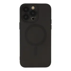 Newface Iphone 13 Pro Kılıf Moshi Lens Magneticsafe Silikon - Siyah