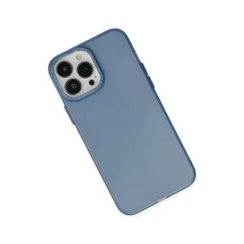 Newface Iphone 13 Pro Max Kılıf Modos Metal Kapak - Lacivert