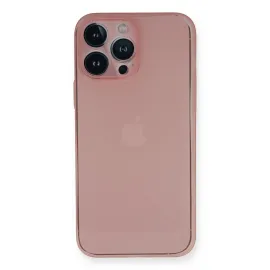 Newface Iphone 14 Pro Kılıf Pp Ultra İnce Kapak - Pembe