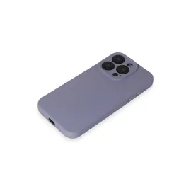 Newface Iphone 15 Pro Kılıf Nano Içi Kadife Silikon - Lila