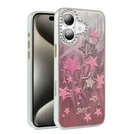 Newface Iphone 16 Kılıf Blade Aynalı Desenli Kapak - Desen 7