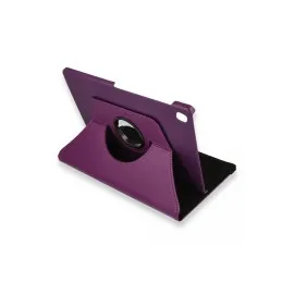 Newface Lenovo M10 Fhd Plus X606F Kılıf 360 Tablet Deri  Kılıf - Mürdüm