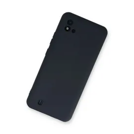 Newface Realme C11 2021 Kılıf Nano Içi Kadife Silikon - Lacivert
