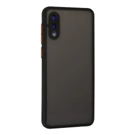 Newface Samsung Galaxy A02 Kılıf Montreal Silikon Kapak - Siyah