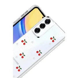 Newface Samsung Galaxy A54 5G Fiyonk Desenli Kapak - Desen 9