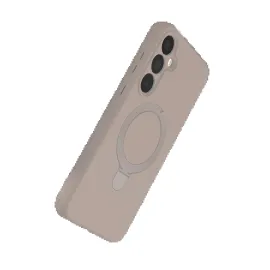 Newface Samsung Galaxy A55 5G Regal Magsafe Standlı Kapak - Çöl Titanyum