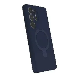Newface Samsung Galaxy S25 Ultra Regal Magsafe Standlı Kapak - Lacivert