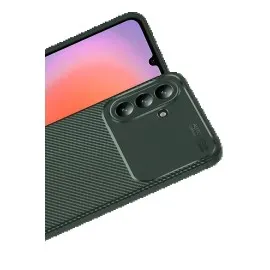 Newface Samsung Galaxy S26 Plus Auto Focus Karbon Kapak - Koyu Yeşil