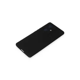 Newface Vivo V29 Lite Kılıf Nano Içi Kadife Silikon - Siyah