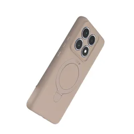 Newface Xiaomi Mi 14T Pro Regal Magsafe Standlı Kapak - Çöl Titanyum