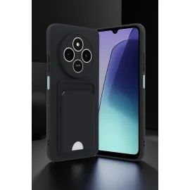 Newface Xiaomi Redmi 14C Kelvin Kartvizitli Silikon - Siyah