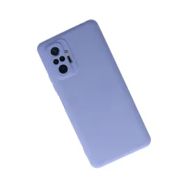 Newface Xiaomi Redmi Note 10 Pro Kılıf Nano Içi Kadife Silikon - Lila
