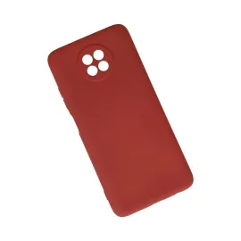 Newface Xiaomi Redmi Note 9 5G Kılıf Nano Içi Kadife Silikon - Kiremit