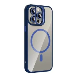 Joko Apple Iphone 14 Pro Max Remim Lensli Magsafe Standlı Kapak - Lacivert