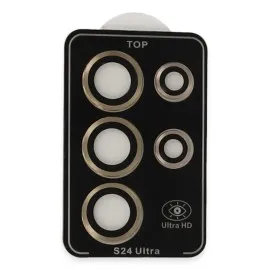 Joko Samsung Galaxy S23 Ultra Pvd Metal Kamera Lens - Gold