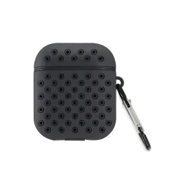 Newface Airpods 2 (2.nesil) Spor Delikli Kılıf - Siyah-Siyah