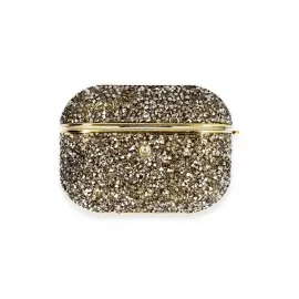 Newface Airpods Pro 2 (2.nesil) Luz Taşlı Kılıf - Siyah