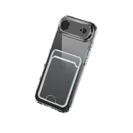 Newface Apple Iphone 17 Air Kart Şeffaf Silikon - Şeffaf