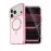 Newface Apple Iphone 17 Pro Max Live Diamond Magsafe Kapak - Pembe