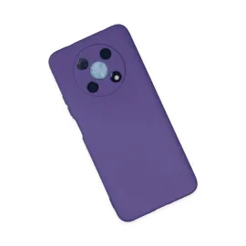 Newface Huawei Nova Y90 Kılıf Nano Içi Kadife Silikon - Mor