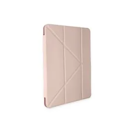 Newface Ipad 10.2 (7.nesil) Kılıf Kalemlikli Hugo Tablet Kılıfı - Rose Gold