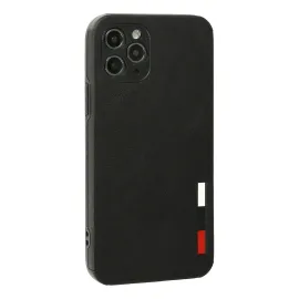 Newface Iphone 11 Pro Max Kılıf Loop Deri Silikon - Siyah