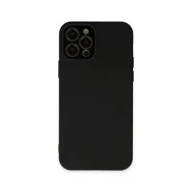 Newface Iphone 12 Pro Kılıf Lansman Glass Kapak - Siyah