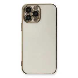 Newface Iphone 13 Pro Kılıf Volet Silikon - Beyaz