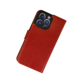 Newface Iphone 14 Pro Max Kılıf Trend S Plus Kapaklı Kılıf - Kırmızı