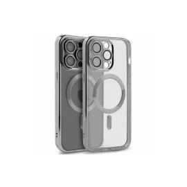 Newface Iphone 15 Pro Kılıf Kross Magneticsafe Kapak - Gümüş