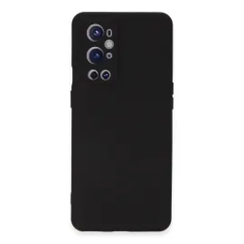 Newface One Plus 9 Pro Kılıf Nano Içi Kadife Silikon - Siyah