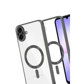 Newface Samsung Galaxy A07 Kross Magneticsafe Kapak - Siyah